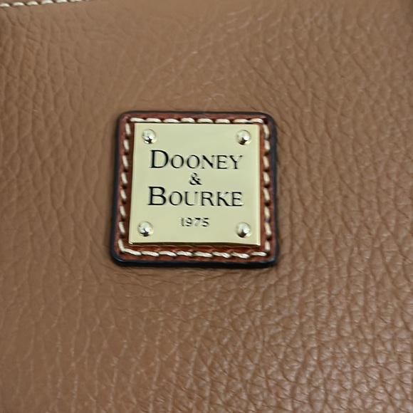 NEW Dooney & Bourke Tammy in Desert Pebbled Leather Tote Bag Large Shoulder - Picture 3 of 13